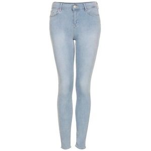 Topshop Moto Leigh Light Wash Blue Skinny Jeans 30
